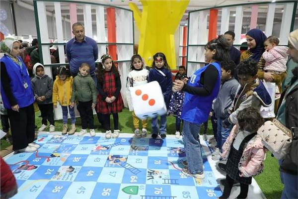 أنشطة للأطفال بمعرض الكتاب