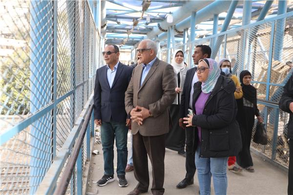 محافظ الجيزة يتابع ميدانياً أعمال رفع كفاءة 
