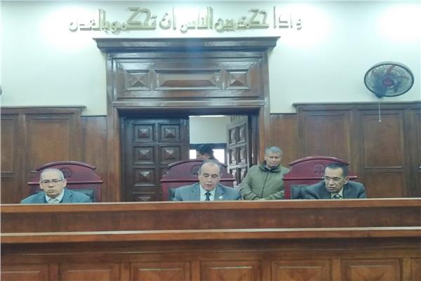المستشار شريف حسن عبد النبي وعضوية المستشارين أحمد إبراهيم ومحمد جمال عبد الشافي