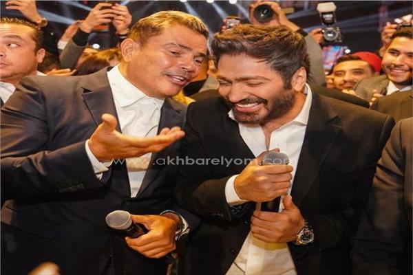 عمرو دياب وتامر حسني 