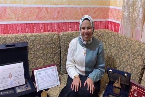 أسماء عادل الفائزة بالمركز الأول عالمياً في حفظ القرآن الكريم من ذوي الهمم