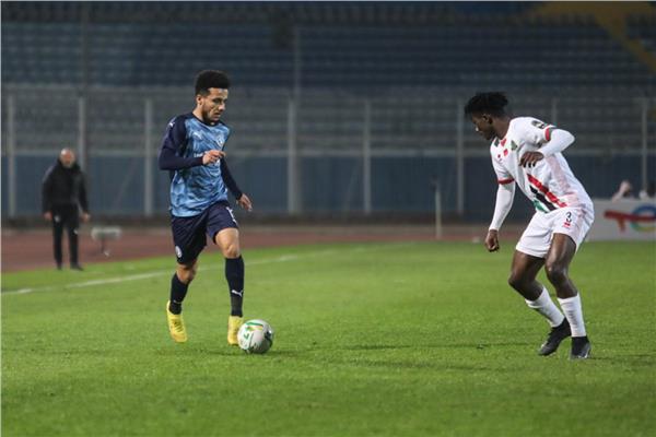 جانب من المباراة