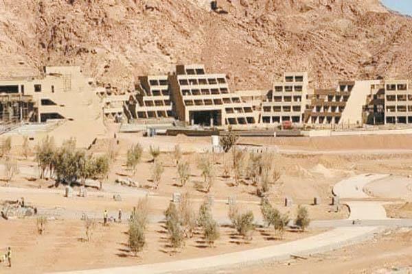 المبانى الفندقية فى المراحل النهائية من التنفيذ