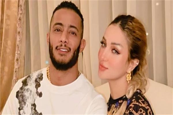 محمد رمضان وزوجته