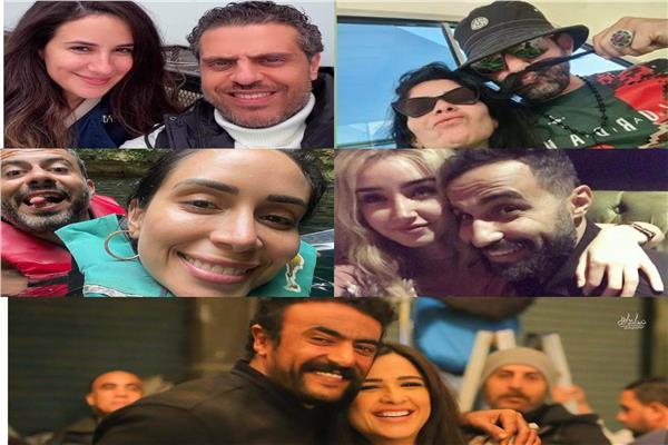 اشهر ثنائيات في الوسط الفني 
