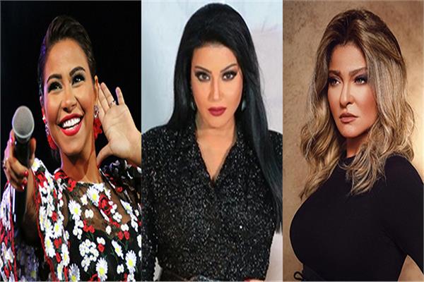 علا غانم، سمية الخشاب، شيرين عبدالوهاب