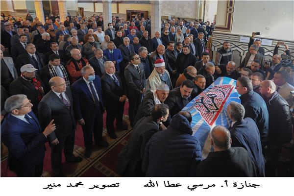 جنازة الراحل مرسى عطا الله 