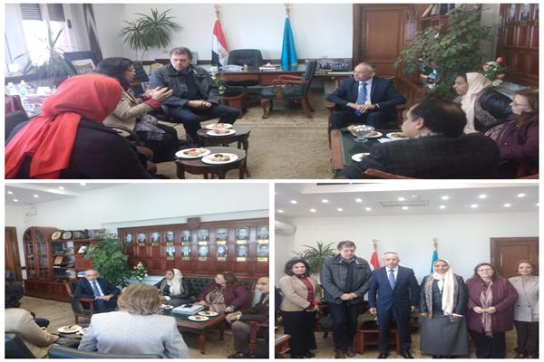 التعاون بين كلية الفنون الجميلة بجامعة الإسكندرية وجامعة الباوهاوس بألمانيا