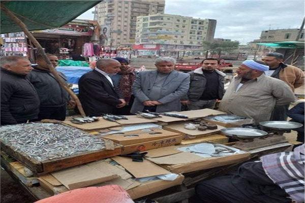  جانب من حملة لرفع الإشغالات بشوارع الشرقية