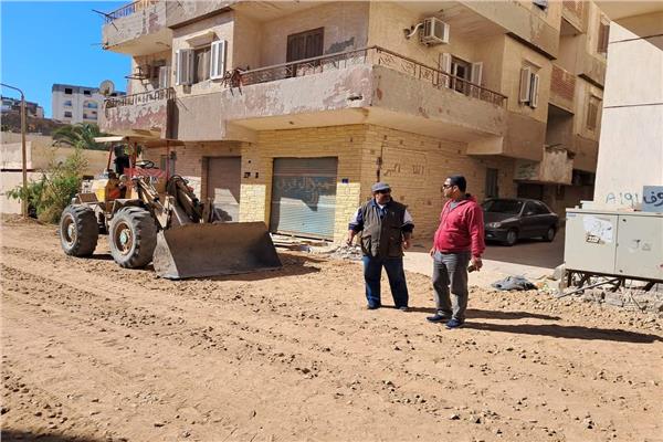 رفع كفاءة وتطوير منطقة الأمل بالغردقة