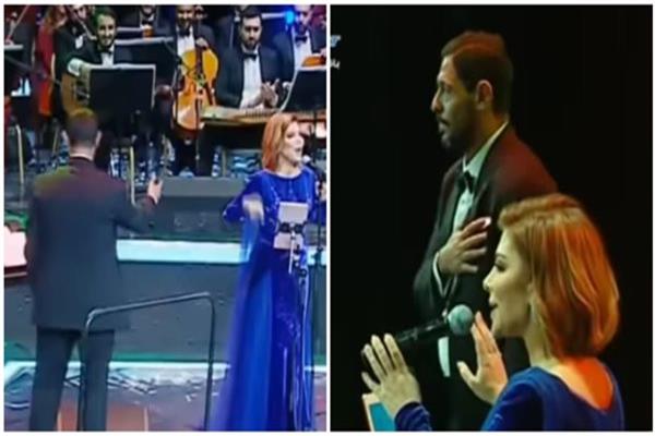 أصالة نصري وهاني فرحات