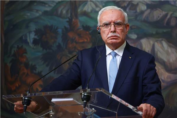 وزير الخارجية الفلسطيني رياض المالكي