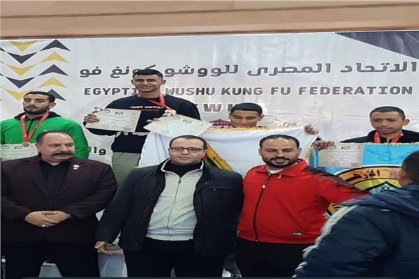 جامعة المنوفية تحصد المركز الأول في بطولة الشهيد الرفاعي للوشو كونغ فو 