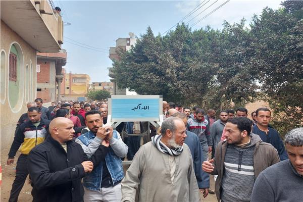 جنازة وزير العدل الأسبق 