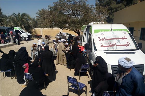 قافلة طبية مجانية بدشنا ضمن حياة كريمة 