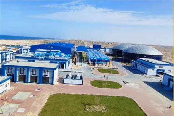 محطة لتحلية المياه في الشرق الأوسط