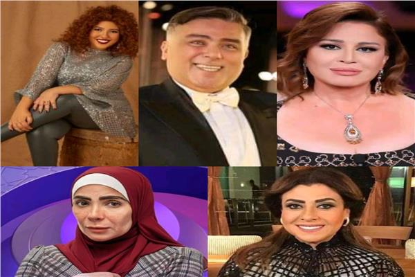 مشاهير دعموا مني زكي 