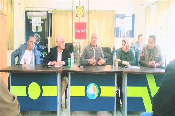 لدكتور المهندس محمد نجيب صالح رئيس شركة مياه الشرب والصرف الصحي بالمنوفية