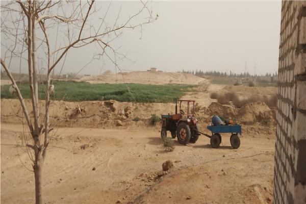 عاصفة رملية قوية