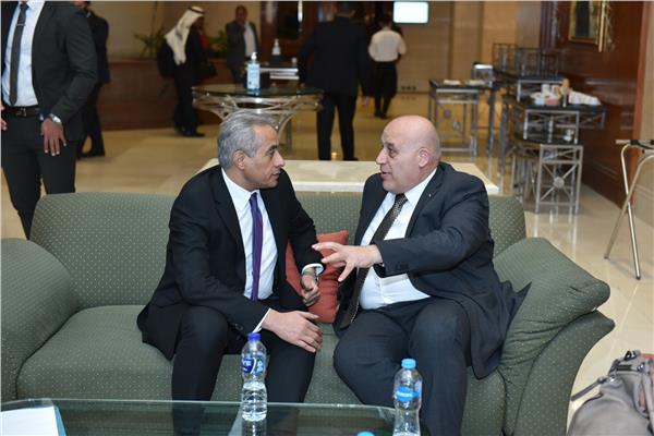 وزير القوى العاملة ونظيره الفلسطيني