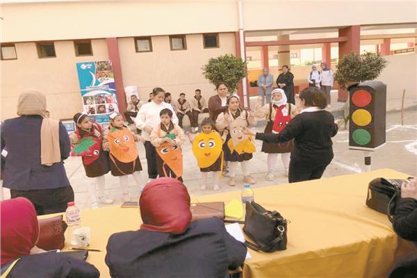 عروض فنية للأطفال ذوى الاحتياجات الخاصة بمنوف