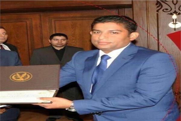 المقدم أيمن فؤاد رئيس مباحث قسم شرطة بدر
