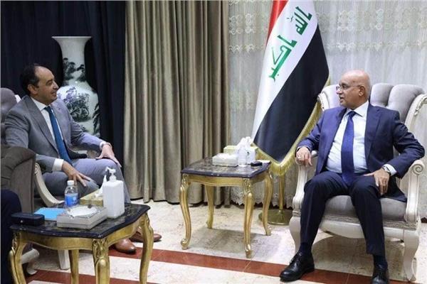 رئيس صندوق مكافحة الإدمان خلال زياته للعراق 