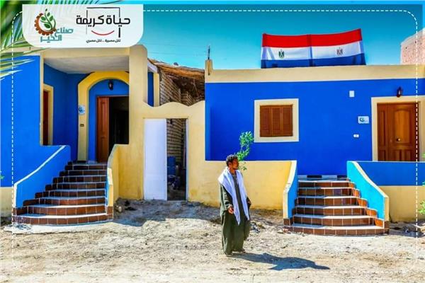 انجازات حياة كريمة في إحدى القرى