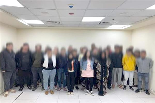 المتهمين في  واقعة منصة هوج بول