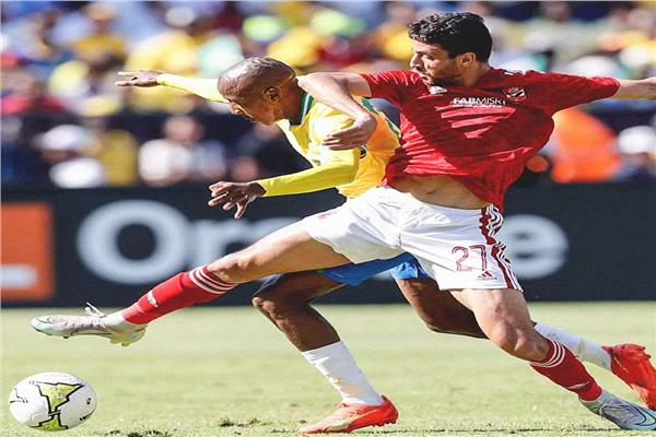 صورة من مباراة الاهلي وصن داونز  
