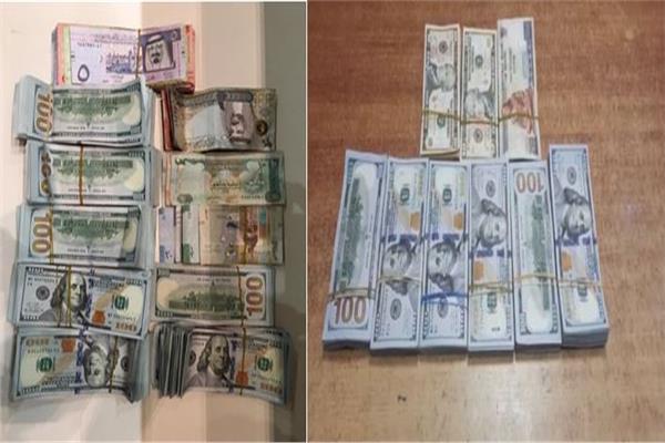 العملات الأجنبية المضبوطة