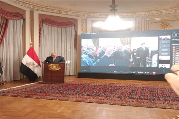 سامح شكري خلال كلمته بمناسبة يوم الدبلوماسية