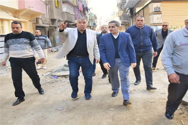 محافظ الغربية بدء إجراءات نقل سوق وموقف