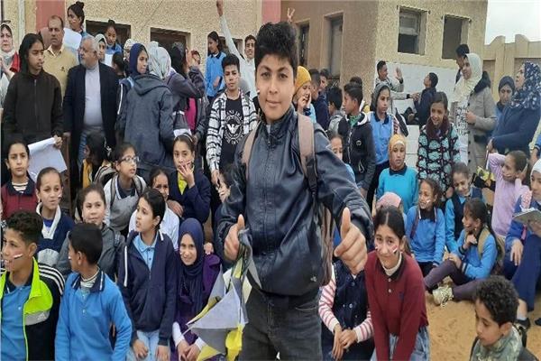 قافلة الثقافة للجميع فى مدرسة بحر البقر 
