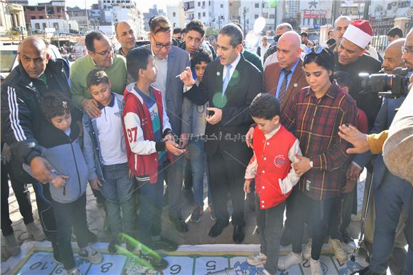 محافظ الغربية يشهد فعاليات تجربة الصنابير الموفرة للمياه