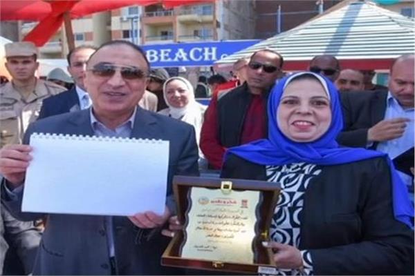 هبة توفيق صاحبة فكرة مبادرة رؤية للمكفوفين