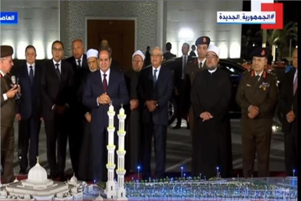 مسجد مصر الكبير يدخل موسوعة جينيس للأرقام القياسية