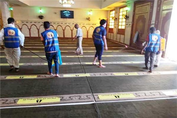 تجهيز 2069 مسجداً لاستقبال المصلين 