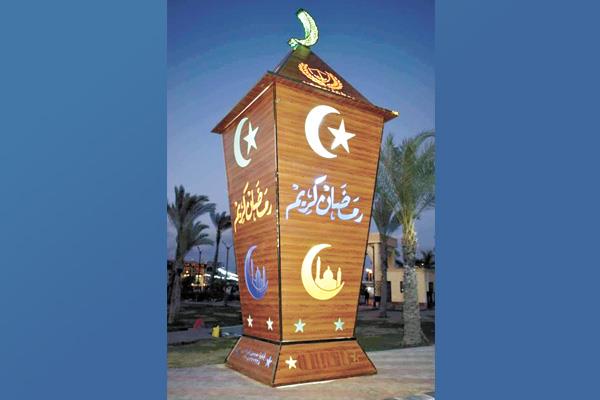 أكبر فانوس فى مصر 