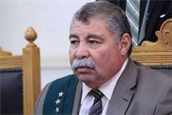 المستشار حسن فريد رئيس المحكمة 