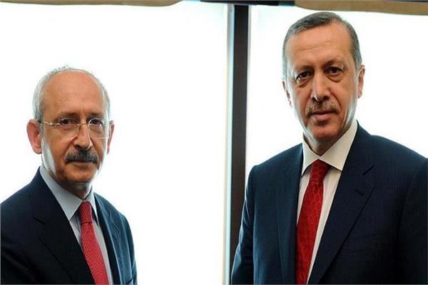 رجب طيب أردوغان وكمال قليجدار أوغلو