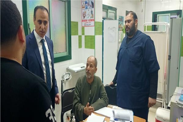 جولة  الدكتور هاني جميعه وكيل وزارة الصحة بالبحيره 