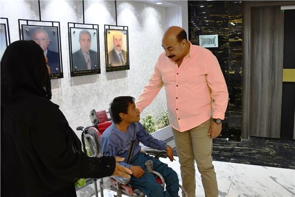  اللواء أشرف عطية محافظ أسوان