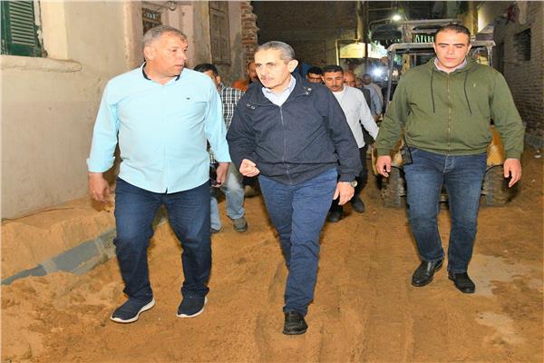 جولة ليلية مفاجئة لمحافظ الغربية 