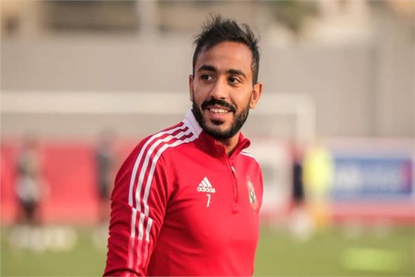 محمود كهربا لاعب الأهلي 