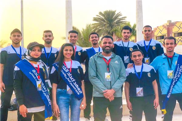 جامعة سوهاج تحصل على 9 ميداليات