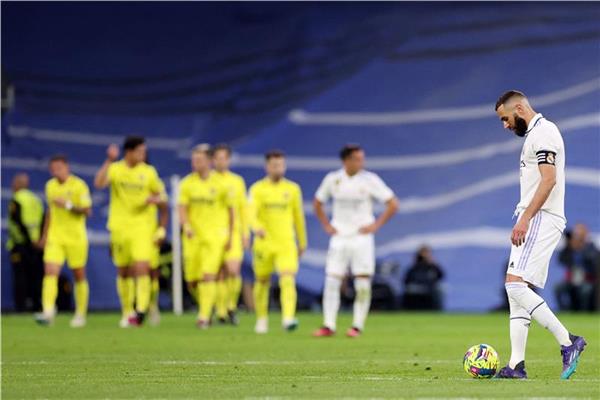 صورة من مباراة ريال مدريد وفياريال