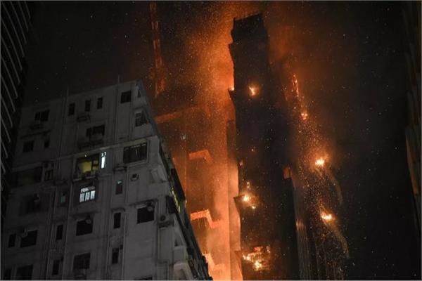 اندلاع حريق في الفلبين