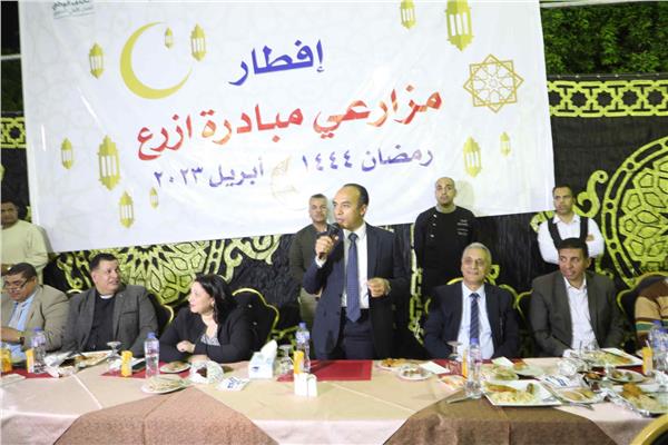 إفطار مع مزارعي مبادرة "ازرع"