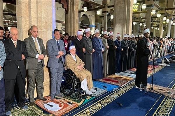 أول ظهور للدكتور أحمد عمر هاشم عقب تعرضه لوعكة صحية